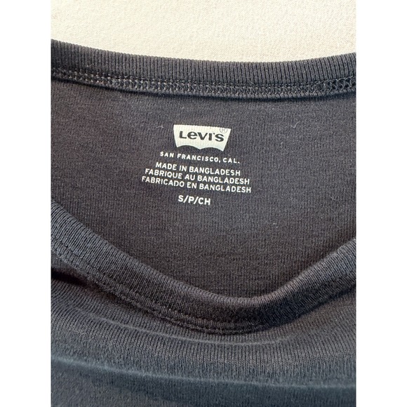 Levi's House Plants Graphic Long Sleeve Tee Black Small‎ Music Nature - Picture 3 of 8